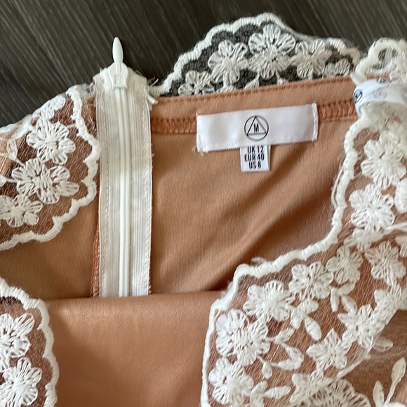 NWT Missguided Mesh and Lace Scalloped Edge Skirt Set - Picture 11 of 14